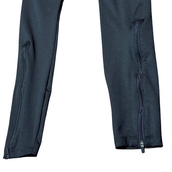 Nike Dri-FIT Black Running Leggings Zip Ankle NWT Women's Small - Picture 9 of 11